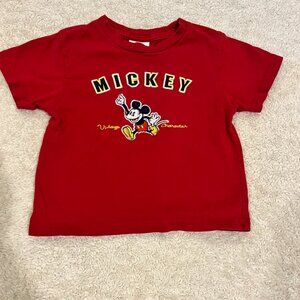 Mickey Mouse Disney T-Shirt - Size 2T